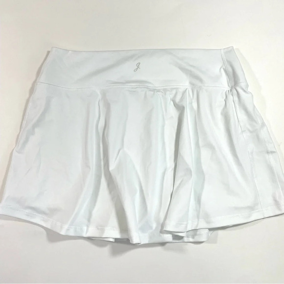 New J Crew Flare Sport Skirt Cloud stretch - Picture 3 of 8